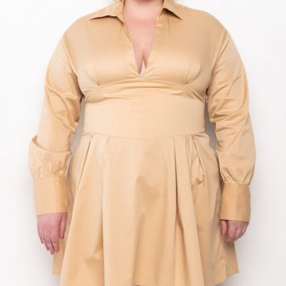 PLUS LET THEM KNOW LADY AND FLARE MINI DRESS ( BRAND NEW !!!! ) - Picture 7 of 8